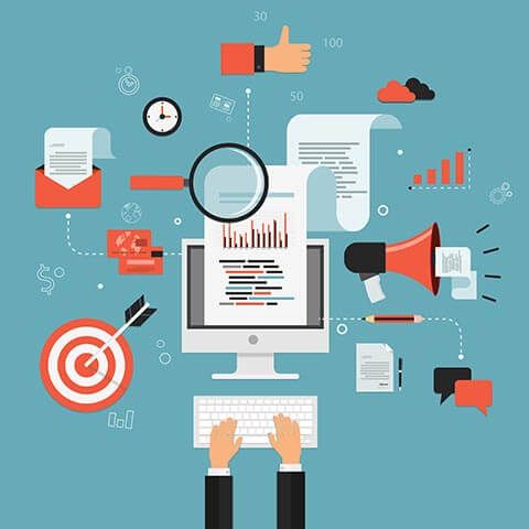 Symbolbild auf der Startseite für die Unterseite Print auf Inpetto Werbung