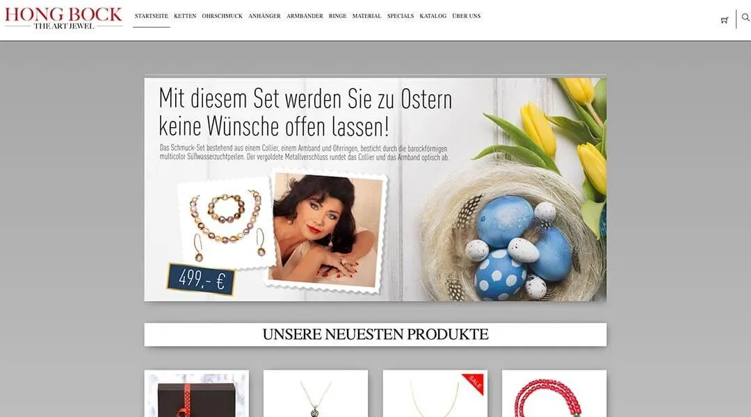 Hong-Bock Onlineshop